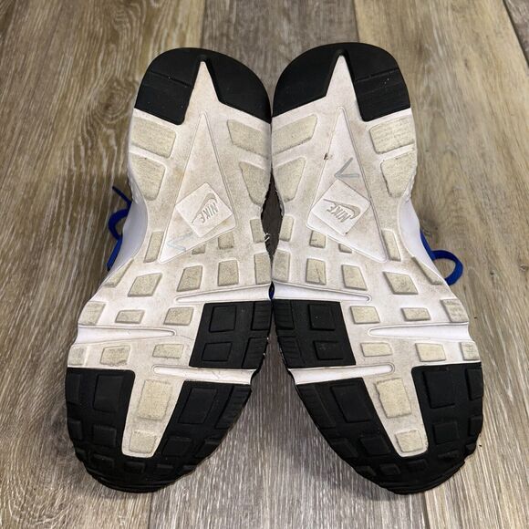 Nike Air Huarache Run GS Nike 654275-005 Black Blue Kids Youth US Size 5.5Y - Picture 10 of 11